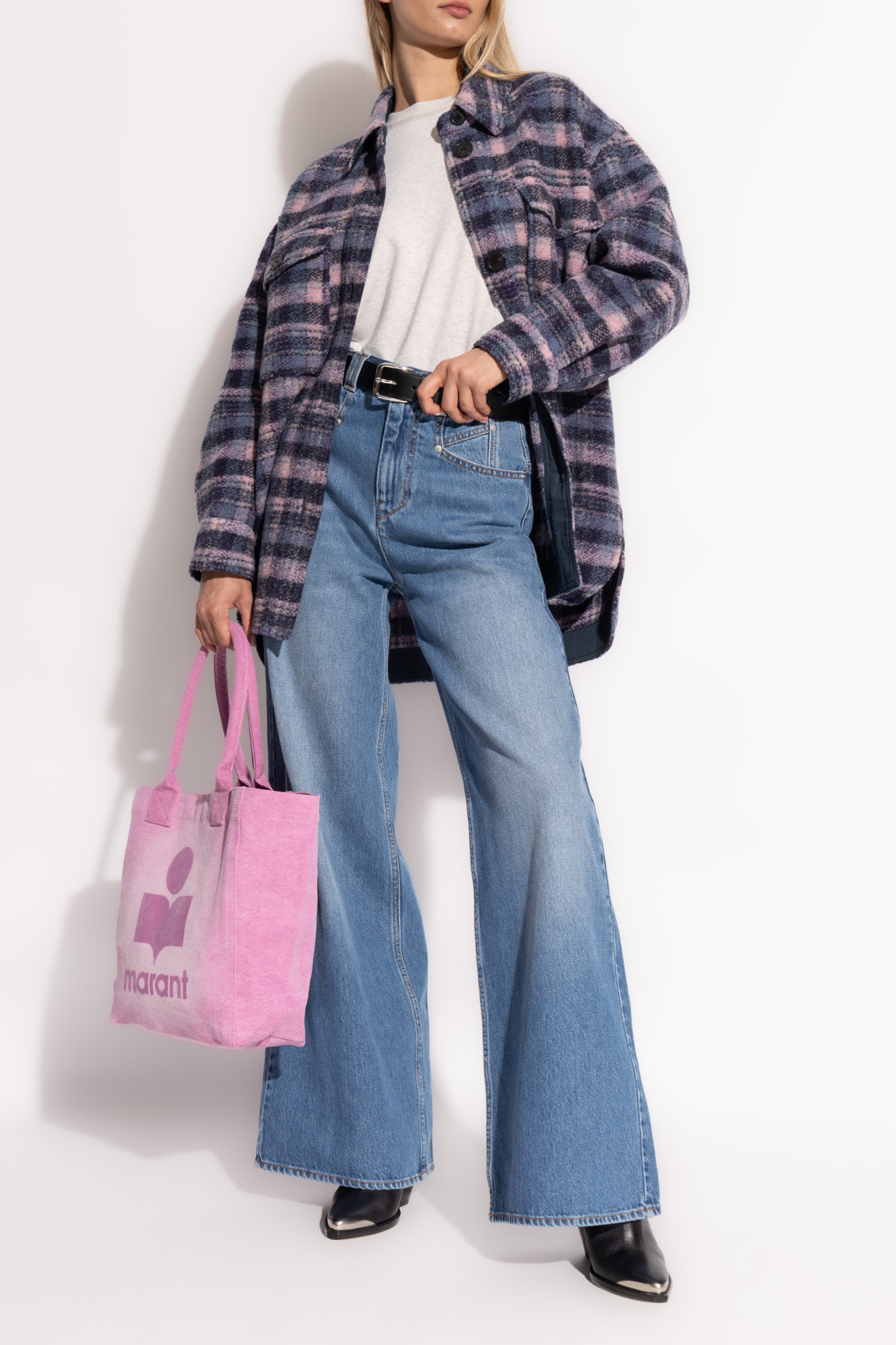 Cream Sweatshirt with Shad logo Isabel Marant - Vitkac Canada